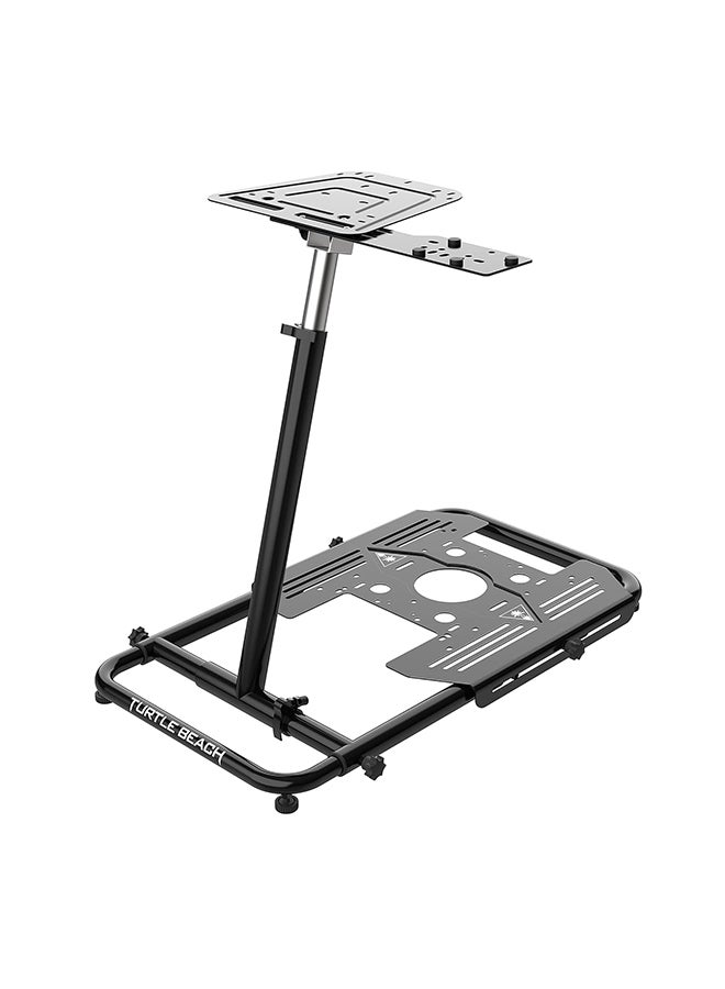 TURTLE BEACH - VelocityOne Universal Stand for Flight Simulation And Racing Simulation Accessories with adjustable height design, metal construction, and fold flat design for PC And Xbox - Image 1