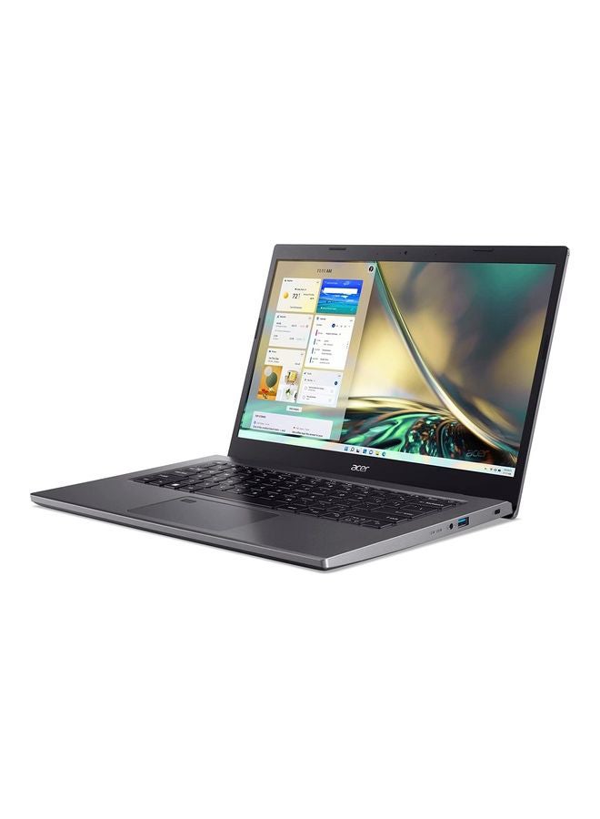 Acer - Aspire 5 A514 Notebook With 14-Inch Display, Core i5-1335U Processor/8GB LPDDR5 RAM/512GB SSD Storage/Intel Iris XE Graphics/Windows 11 Home English/Arabic Steel Gray - Image 1