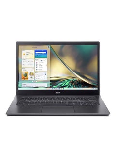 Aspire 5 A514 Notebook With 14-Inch Display, Core i5-1335U Processor/8GB LPDDR5 RAM/512GB SSD Storage/Intel Iris XE Graphics/Windows 11 Home English/Arabic Steel Gray
