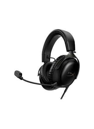 Cloud III Wired Gaming Headset, For PC / PS5 / Xbox Series, Angled 53mm Drivers, Noise Cancelling, With LED Mic Mute Indicator, 10Hz-21kHz Frequency Response, Black | 727A8AA - pnsku/N70003927V/45/_/1695630734/8871ca54-9c6a-4c91-a0af-41eddd264d5f