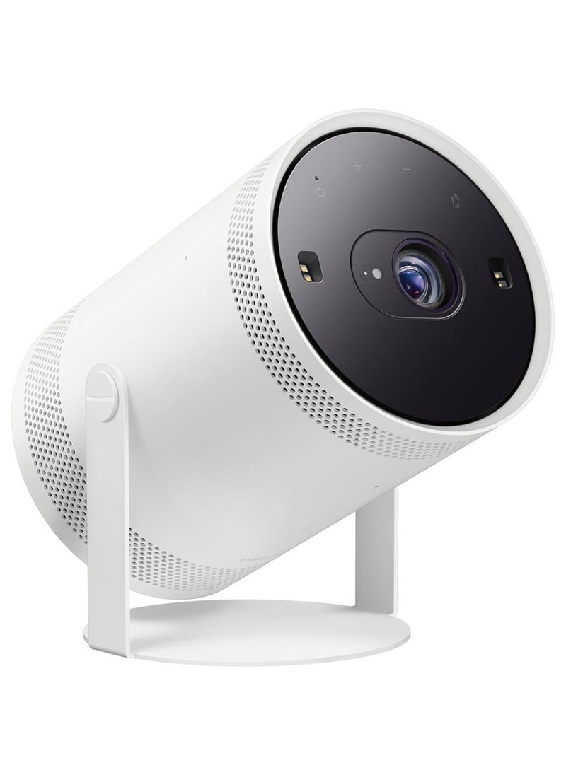 Samsung The Freestyle LED Portable Projector, Smart TV, 2023, 30-100", HDR Compatible Freestyle 2nd Gen SP-LFF3CLAXXZN White - Image 1