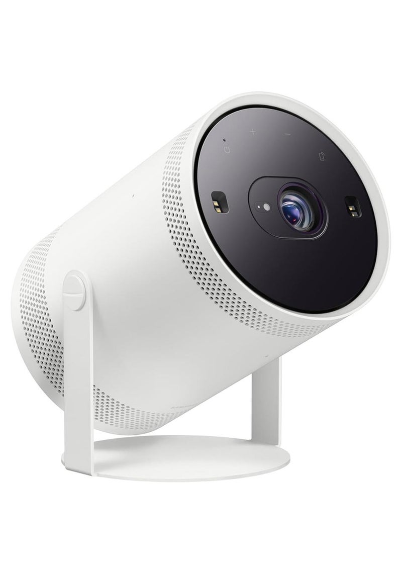 Samsung The Freestyle LED Portable Projector, Smart TV, 2023, 30-100", HDR Compatible Freestyle 2nd Gen SP-LFF3CLAXXZN White - Image 1