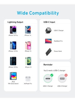 Anker Anker 322 USB-C to Lightning Cable (3ft Braided) Black  - Image 4
