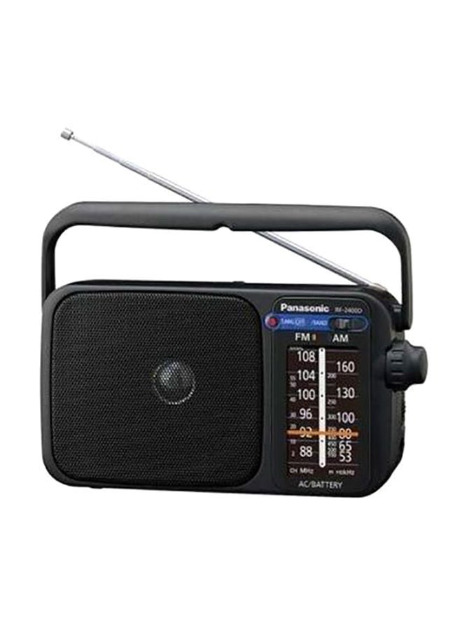 Panasonic - Digital Portable Radio RF-2400D Black - Image 1