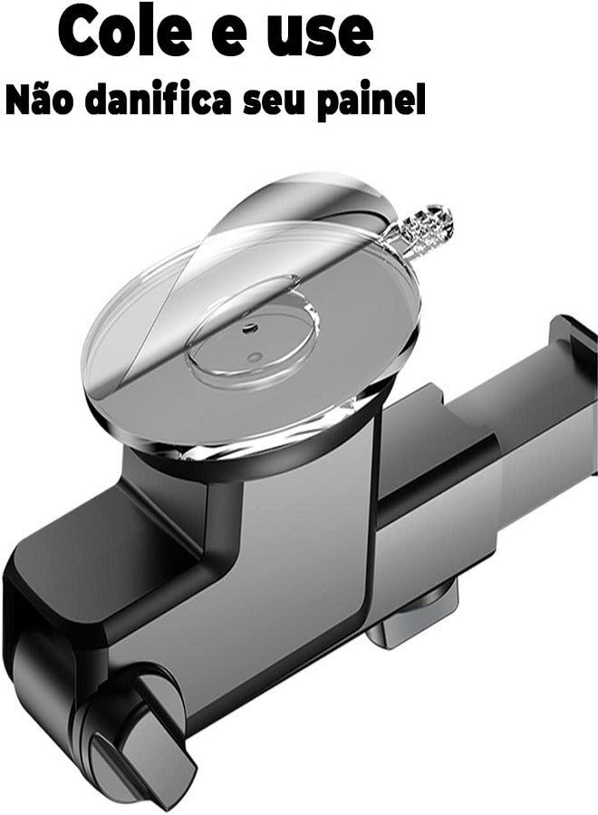 جوي روم JR- OK3 Free Rotation Adjustable Length Car Phone Holder - Black - Image 4