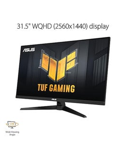 أسوس شاشة ألعاب Tuf Gaming VG32AQA1A عريضة 31.5 بوصة 170 هرتز 1 مللي ثانية WQHD 2560*1440، 90LM07l0-B02370 أسود  - Image 2