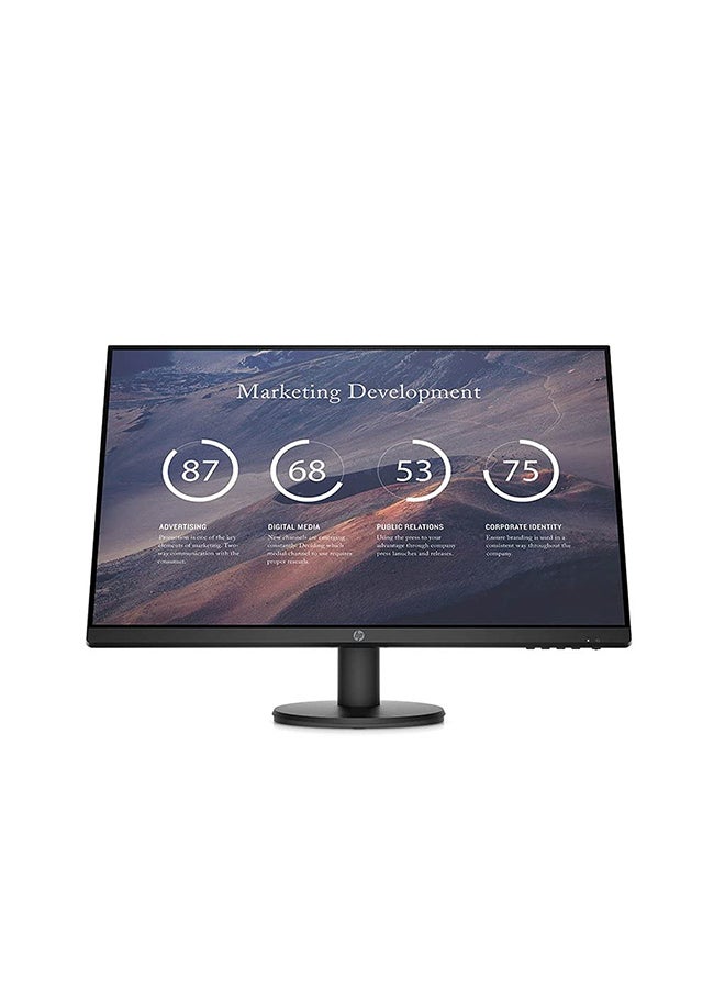 HP P24V G4 24" FHD LED Gaming Monitor Black - Image 1