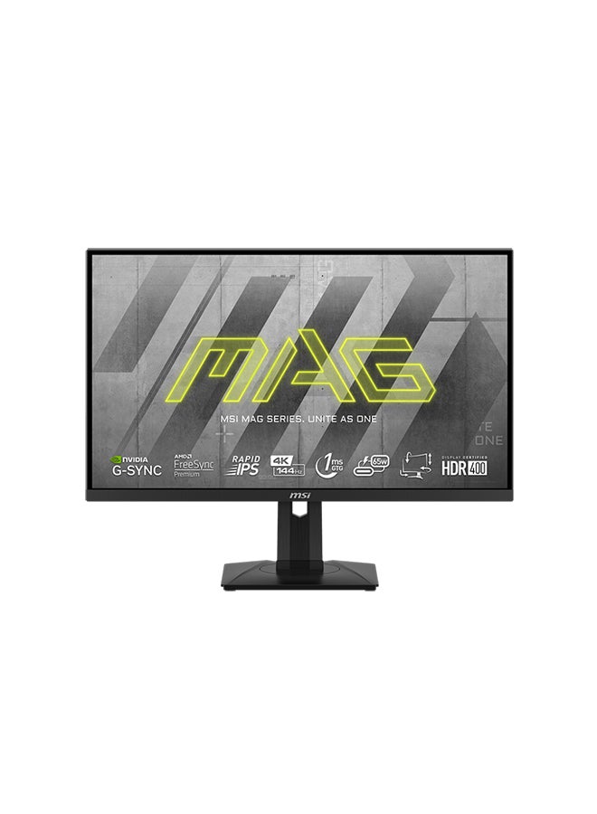 MSI - Mag 274UPF 27 Inch 144hz 4k 1ms Rapid Ips Gaming Moniter,9S6-3CC29H-201 Black - Image 1