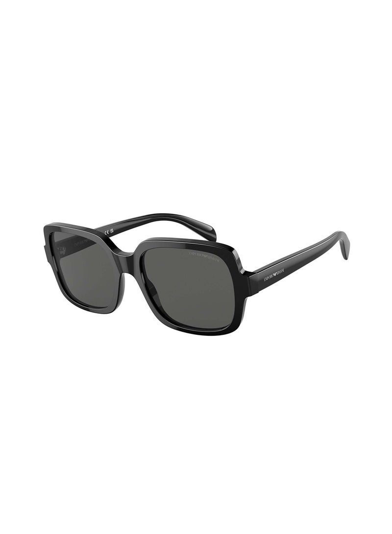 EMPORIO ARMANI Women's Square Sunglasses - EA4195 5017/87 55 - Lens Size: 55 Mm  - Image 1