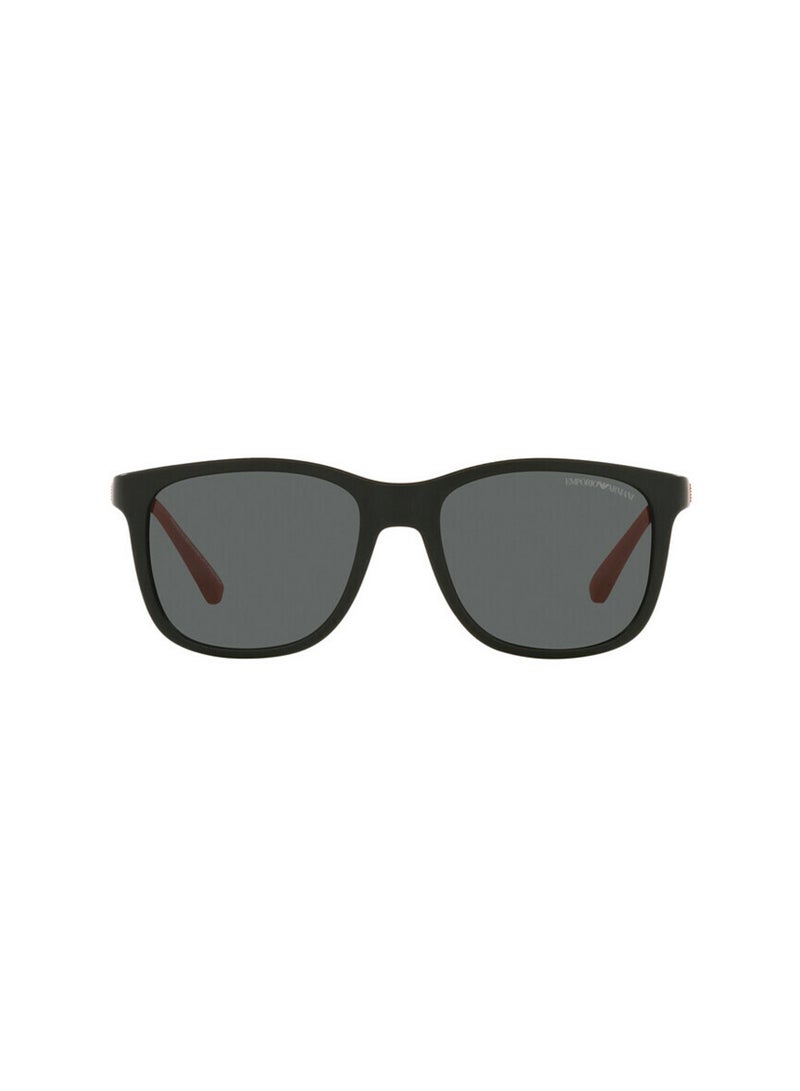 Men's Square Sunglasses - EA4184 500187 49 - Lens Size: 49 Mm - pnsku/N70004172V/45/_/1695704446/b687fd49-f0e1-4510-9bd9-9facb955f946