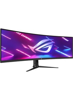 49 inch ROG Strix XG49WCR Super Ultra-wide Gaming Monitor Double QHD, 32:9 (5120 x 1440), Curved, 165Hz OC (above 144Hz), ELMB Sync, DisplayHDR 600, USB Type-C, Smart KVM Black
