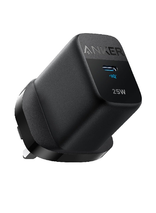Anker 312 Wall Charger 25W Super Fast Charging Superior Saftety with ActiveShield Black  - Image 1