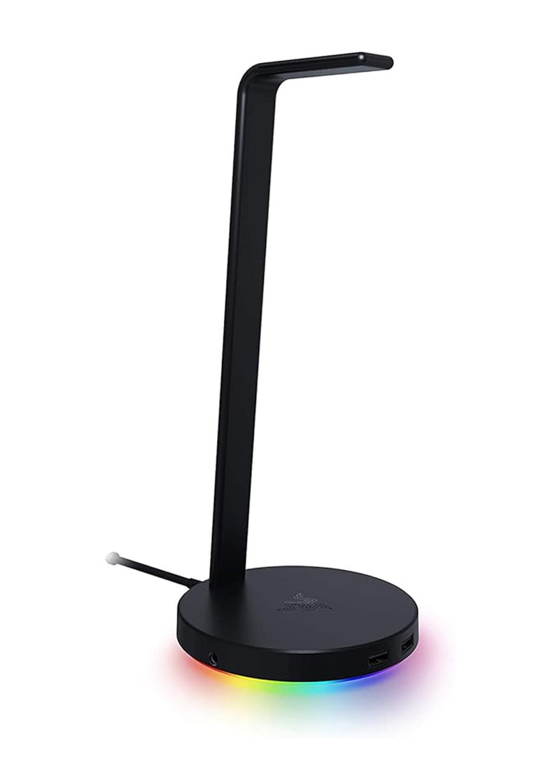 RAZER Base Station V2 Chroma, Usb Hub With 7.1 Surround Sound, Non-Slip Base, Razer Chroma Rgb - Black - Image 1