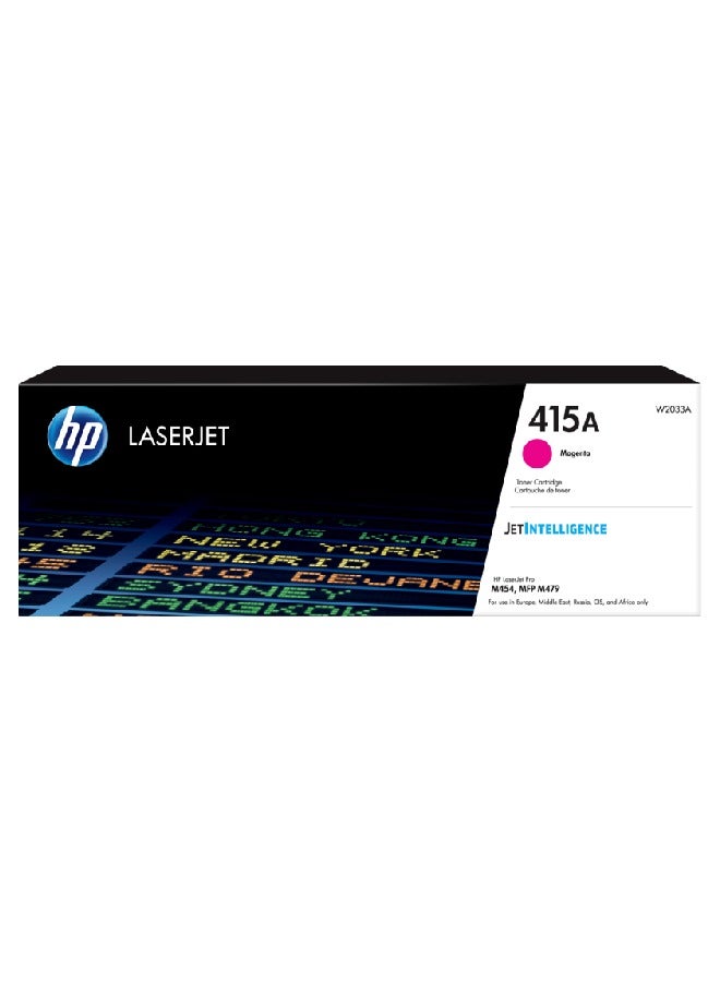 HP 415A Original LaserJet Toner (W2033A) Magenta 