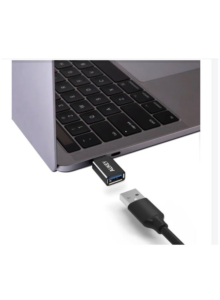 CB-A1 USB 3.0 A to C Adapter (2 Pack) Black