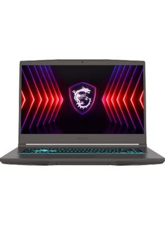 GF63 Thin Gaming Laptop With 15.6-inch Full HD (1920x1080) 144Hz Display, Core i7-12650H Processor/16GB RAM/512GB SSD/Windows 11 Home/Nvidia GeForce RTX 2050 4GB English/Arabic Cosmos Grey