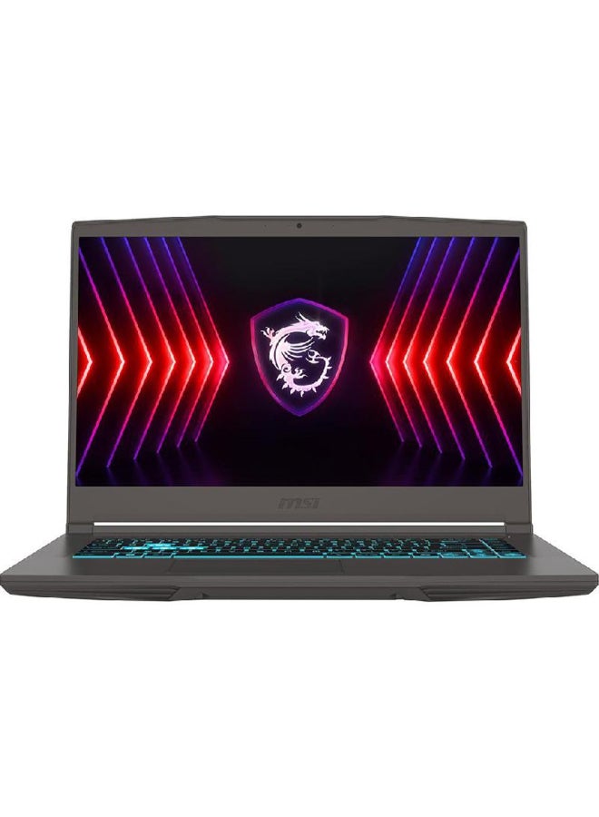 MSI - GF63 Thin Gaming Laptop With 15.6-inch Full HD (1920x1080) 144Hz Display, Core i7-12650H Processor/16GB RAM/512GB SSD/Windows 11 Home/Nvidia GeForce RTX 2050 4GB English/Arabic Cosmos Grey - Image 1