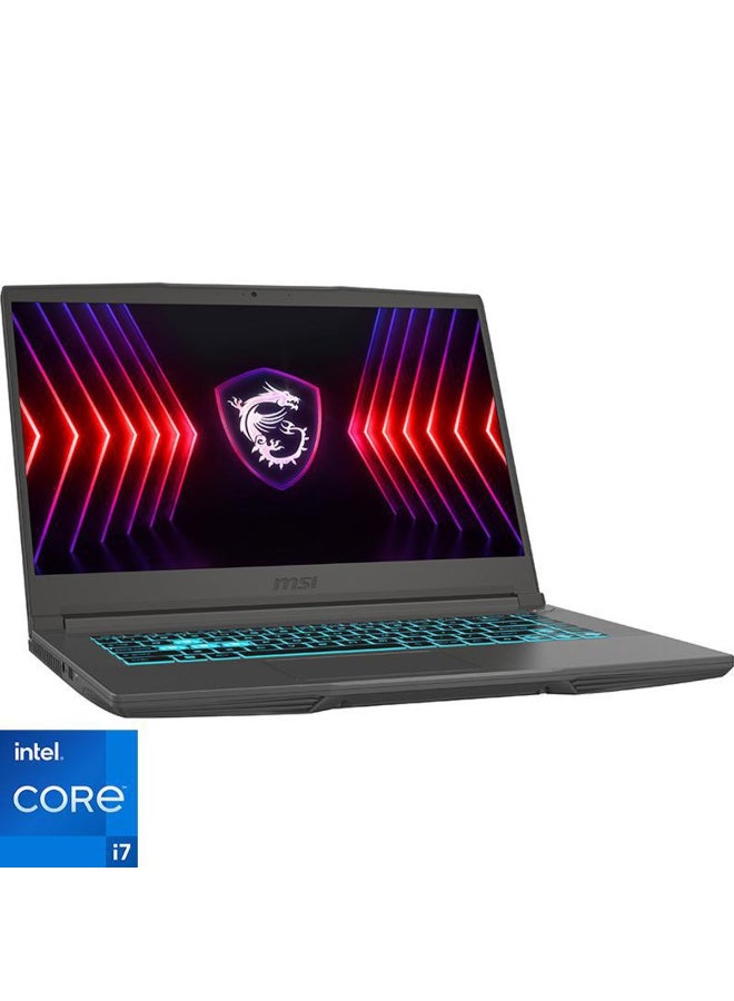 MSI - GF63 Thin Gaming Laptop With 15.6-inch Full HD (1920x1080) 144Hz Display, Core i7-12650H Processor/16GB RAM/512GB SSD/Windows 11 Home/Nvidia GeForce RTX 2050 4GB English/Arabic Cosmos Grey - Image 1