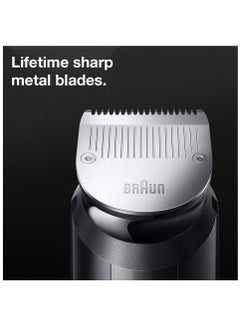 BRAUN 10 In 1 Grooming Kit With AutoSense Technology, ProBlade And Organizer Case - MGK 7420 Grey  - Image 5