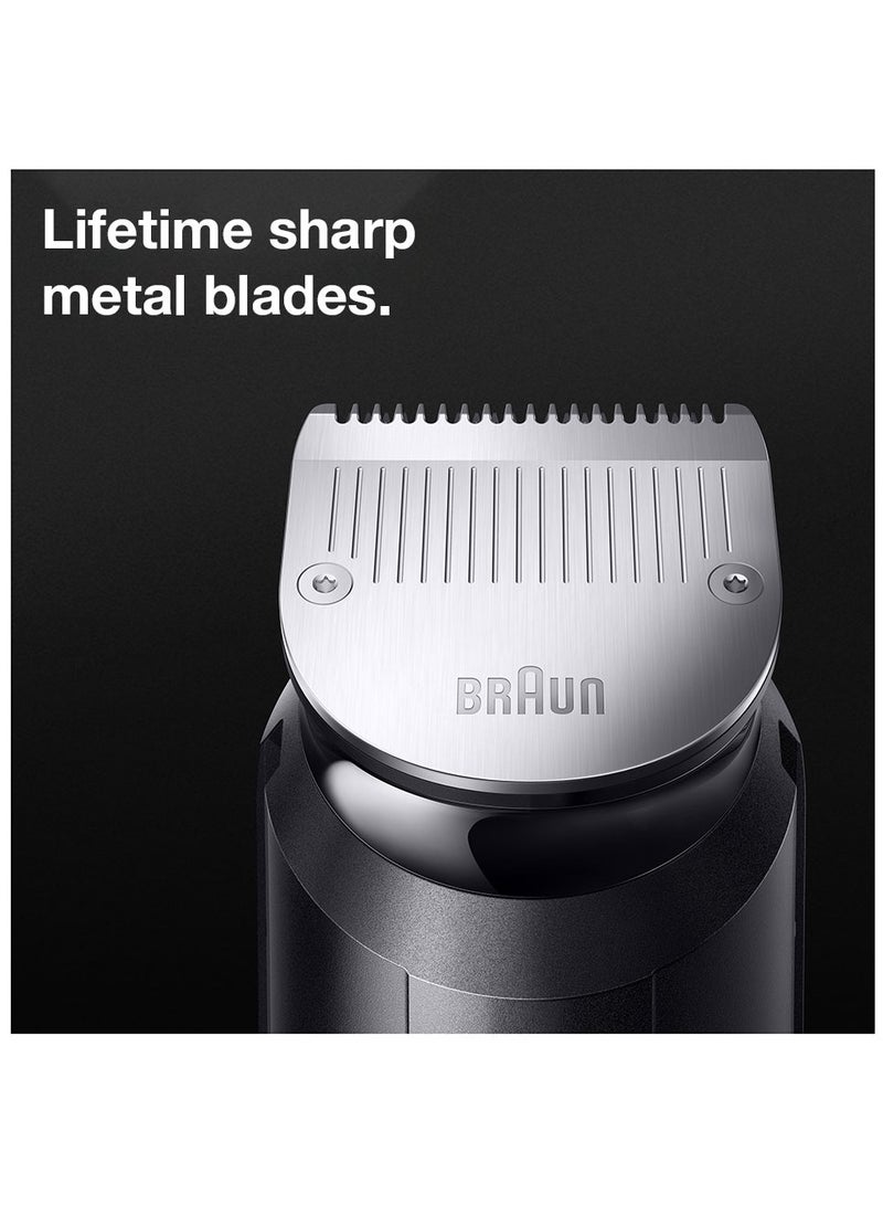 BRAUN - 10 In 1 Grooming Kit With AutoSense Technology, ProBlade And Organizer Case - MGK 7420 Grey - Image 1