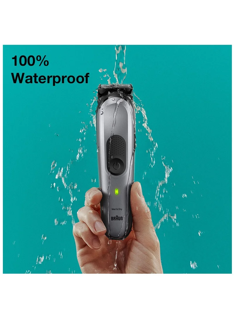 براون MGK 7420 – 10-in-1 Style Kit 7 beard, body, hair with ProGlide Razor. Grey