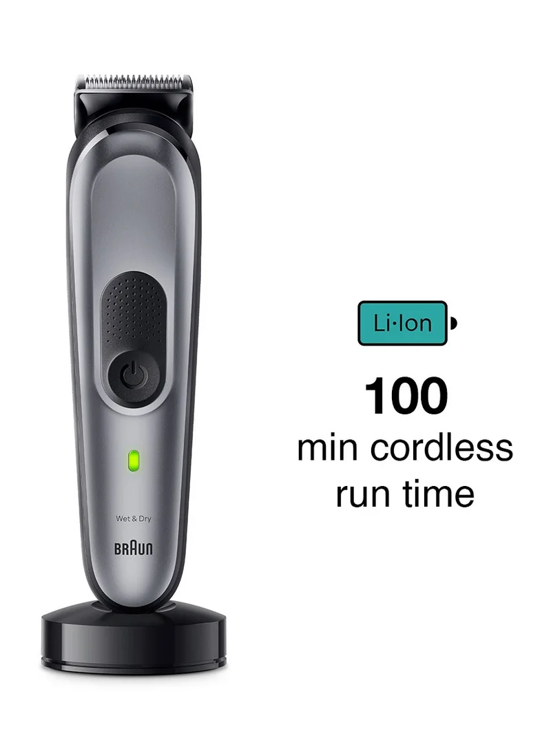 براون MGK 7420 – 10-in-1 Style Kit 7 beard, body, hair with ProGlide Razor. Grey