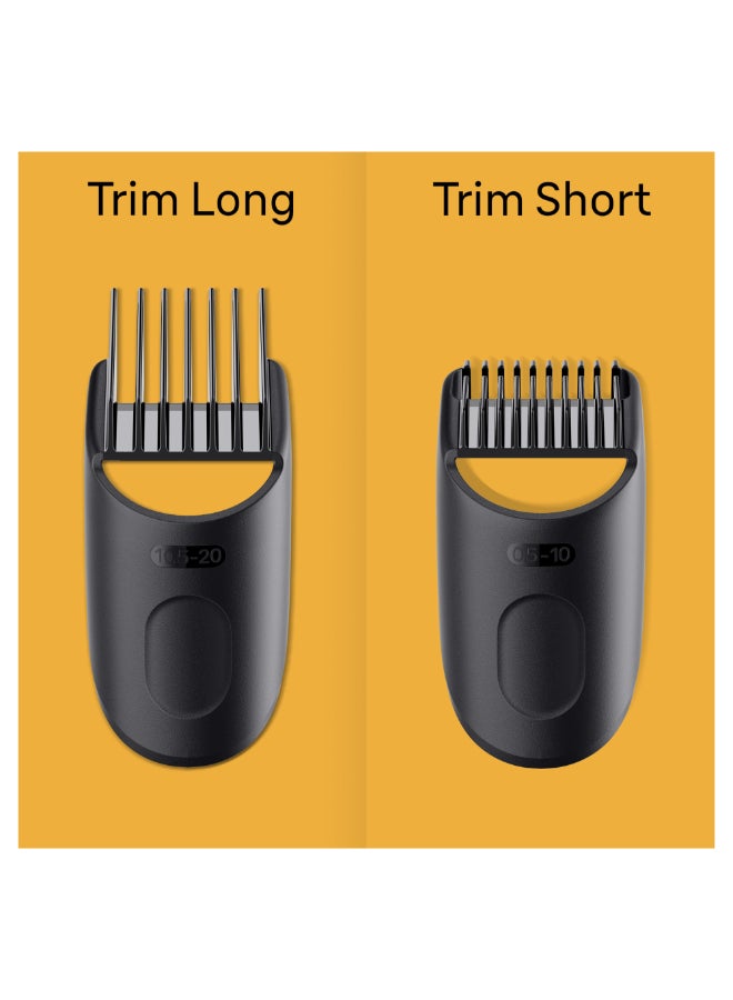 BRAUN - Beard Trimmer Series 3 3410, Trimmer For Men With Styling Tools And 50-Min Runtime Black - Image 1