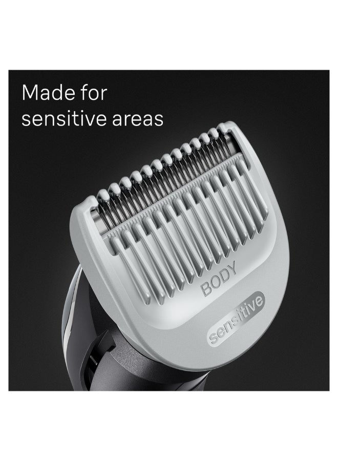 BRAUN - Body Groomer Series 5 5360, Body Groomer For Men, Gentle Full-Body Manscaping Grey - Image 1
