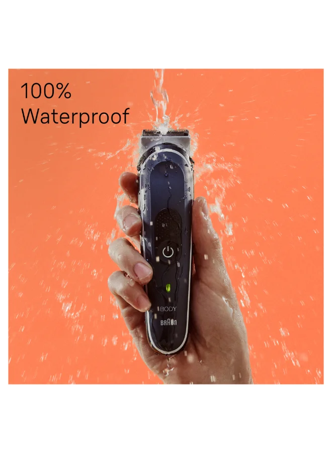 BRAUN BG 5360 –  Body Groomer 5 Full body with SkinShield technology, waterproof & 4 tools Grey