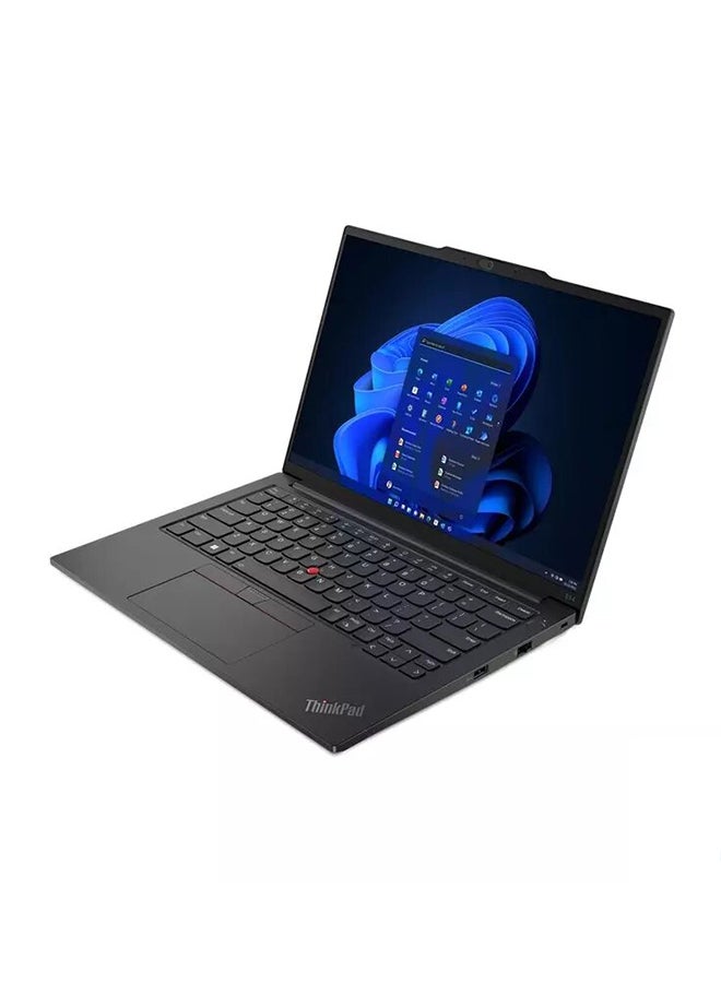 Lenovo - ThinkPad E14 Gen 5 (Upgraded Version) Laptop with 14-Inch WUXGA Display/Intel Core i7-1355U/16GB RAM/1TB SSD/Intel Iris Xe Graphics/Windows 11 Pro/ English Black - Image 1
