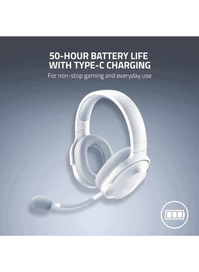 RAZER Barracuda X - Wireless Multi-Platform Gaming And Mobile Headset (Smartswitch Dual Wireless, 250G Ergonomic Design, Triforce 40Mm, Cardioid Mic, On-Headset Controls, 50H Battery Usb-C) Mercury - Image 3