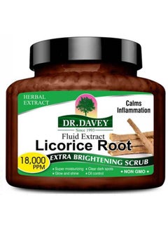 DR. DAVEY Licorice Root Extra Brightening Scrub 500grams  - Image 1