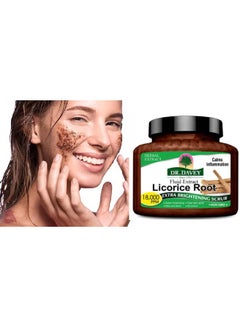 DR. DAVEY Licorice Root Extra Brightening Scrub 500grams  - Image 2