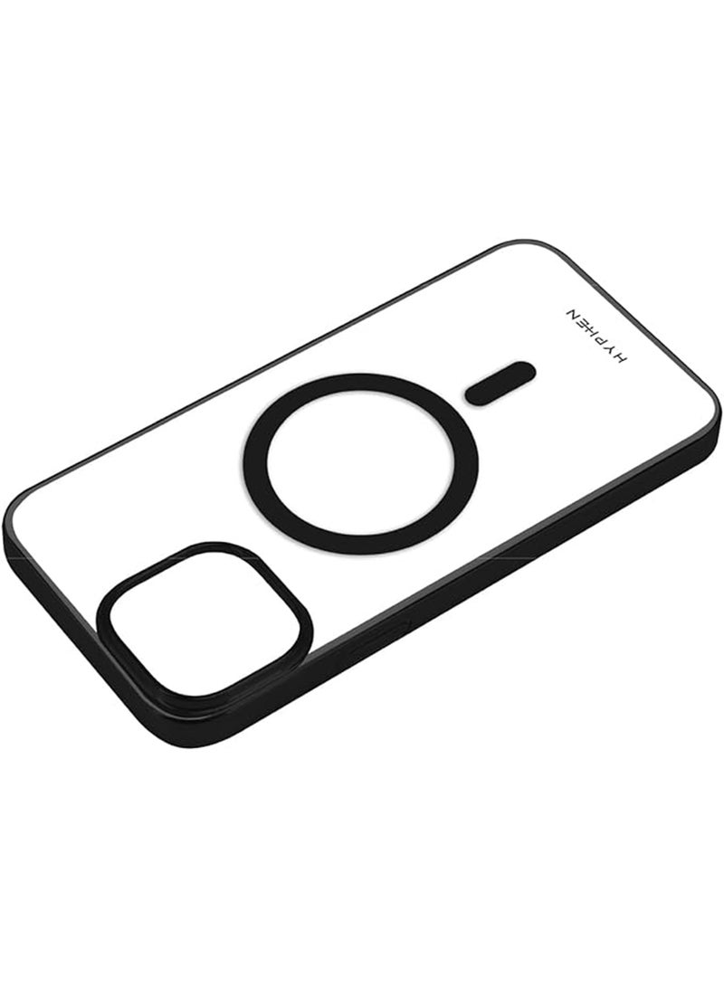 HYPHEN Noct MagSafe Frame Case - iPhone 15 Pro - 6.1 Clear - Image 4
