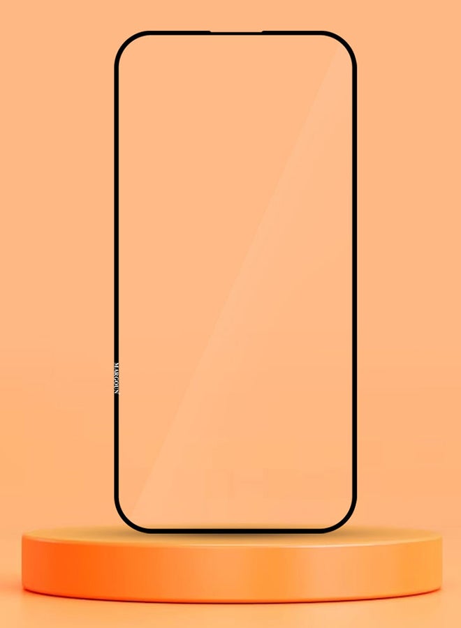 MARGOUN iPhone 15 Pro Max Screen Protector Scratch And Shatter Resistant Anti Bubble HD Glass Clear  - Image 3