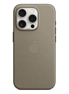 MARGOUN iPhone 15 Pro Max Fine Woven Case With MagSafe Durable And Heavy Protection Brown  - Image 1