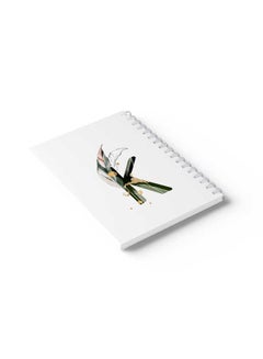 LOWHA Spiral Notebook K Letter White/Black/Green  - Image 4