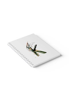 LOWHA Spiral Notebook K Letter White/Black/Green  - Image 5