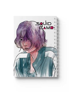 LOWHA Spiral Notebook Squid Game Character Nb White/Green/Purple/Black  - Image 1