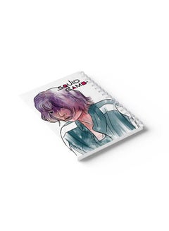 LOWHA Spiral Notebook Squid Game Character Nb White/Green/Purple/Black  - Image 4