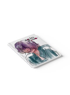 LOWHA Spiral Notebook Squid Game Character Nb White/Green/Purple/Black  - Image 5