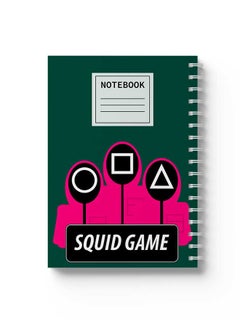 LOWHA Spiral Notebook Squide Game Minions Nb Green/Pink/Black/White  - Image 1