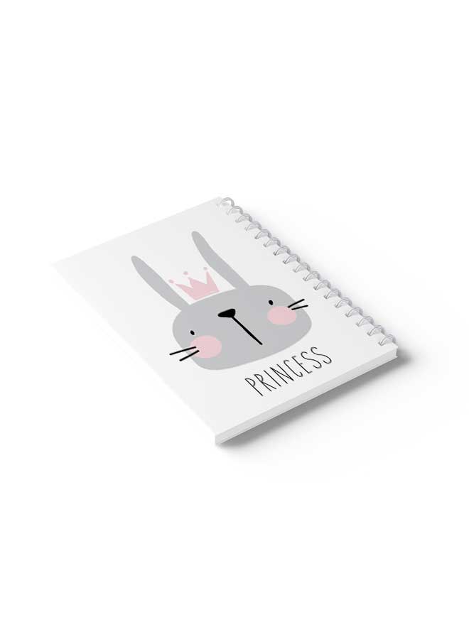 لوحة دفتر ملاحظات حلزوني للأميرة الأرنب - Image 4