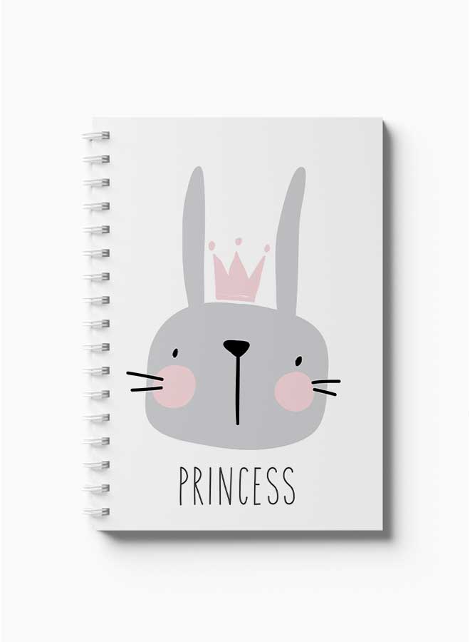 لوحة دفتر ملاحظات حلزوني للأميرة الأرنب - Image 2