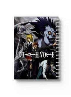 LOWHA Spiral 60 Sheets Notebook Death Note Cover Design Multicolour  - Image 4