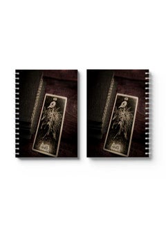 LOWHA Spiral 60 Sheets Notebook Death Card Cover Design Multicolour  - Image 5