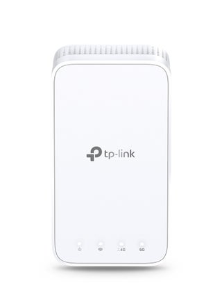 AC1200 Mesh Dual Band Wi-Fi Range Extender, Broadband/Booster/Hotspot 1 Ethernet Port, Built-In Access Point Mode, Works with Any Wi-Fi Router, UK Plug (RE330) White - pnsku/N70007394V/45/_/1695801749/24861eb5-a6d9-4174-8ca4-2edc709ce437
