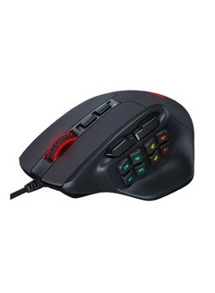 REDRAGON M811 Aatrox MMO Gaming Mouse, 15 Programmable Buttons, Wired RGB Gaming Mouse with Natural Ergonomic Grip, 10 Side Macro Keys  - Image 2