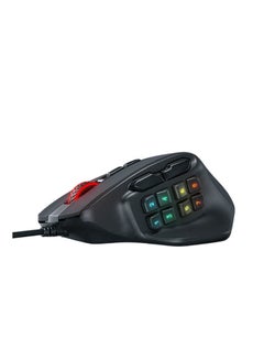REDRAGON M811 Aatrox MMO Gaming Mouse, 15 Programmable Buttons, Wired RGB Gaming Mouse with Natural Ergonomic Grip, 10 Side Macro Keys  - Image 4