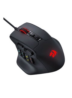 REDRAGON M811 Aatrox MMO Gaming Mouse, 15 Programmable Buttons, Wired RGB Gaming Mouse with Natural Ergonomic Grip, 10 Side Macro Keys  - Image 3
